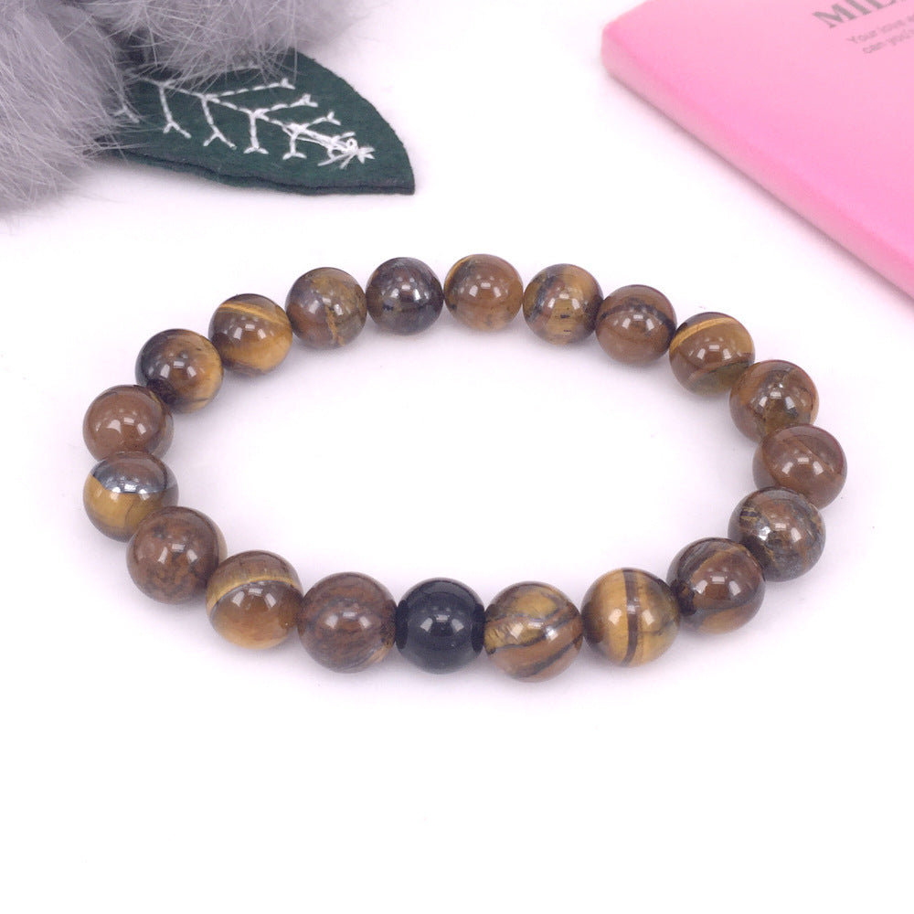 Tiger Eye Stone Bracelet Yoga Exercise