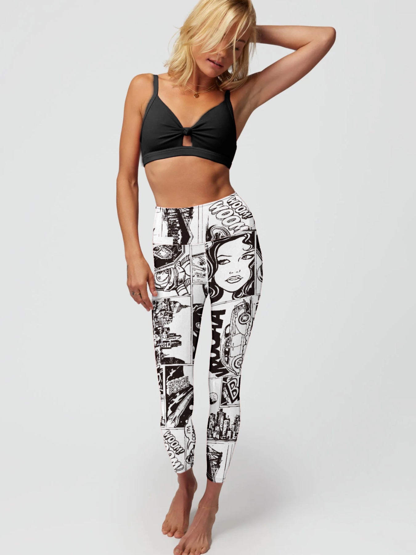 Print Yoga Pants Women's Exercise Workout Pants